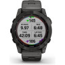Часы GARMIN FENIX 7X SAPPHIRE SOLAR CARBON COATED TITANIUM GRAY (DLC) VENTILATED TITANIUM GRAY CARBON COATED (DLC) STRAP 11164